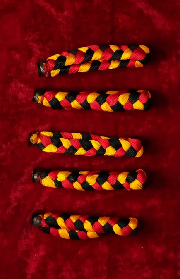 NEW SET OF 3  KAAL BHARAV ji WRIST BAND RELIGIOUS HINDU PUJA FASHION VASTU BANARAS