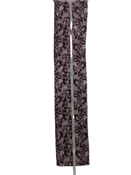 Printed Langota Soft Cotton Maroon and White For Female Sports Yoga Lingerie Workout Traditional Koupean