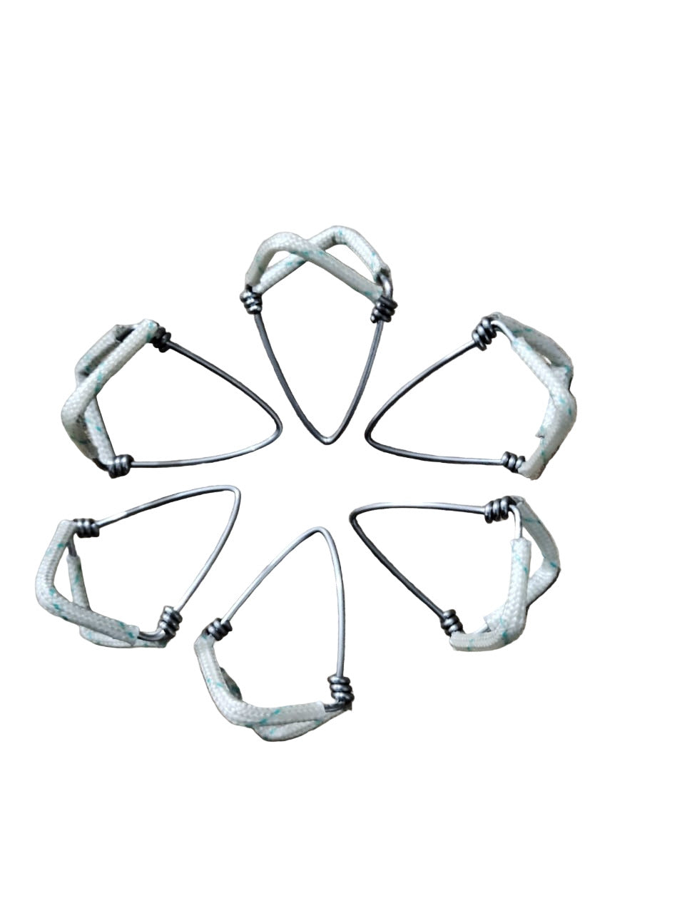 New 6 Pcs Iron+ 6 Brass single Wire Mizrab Mijrab Sitar Musical Instrument