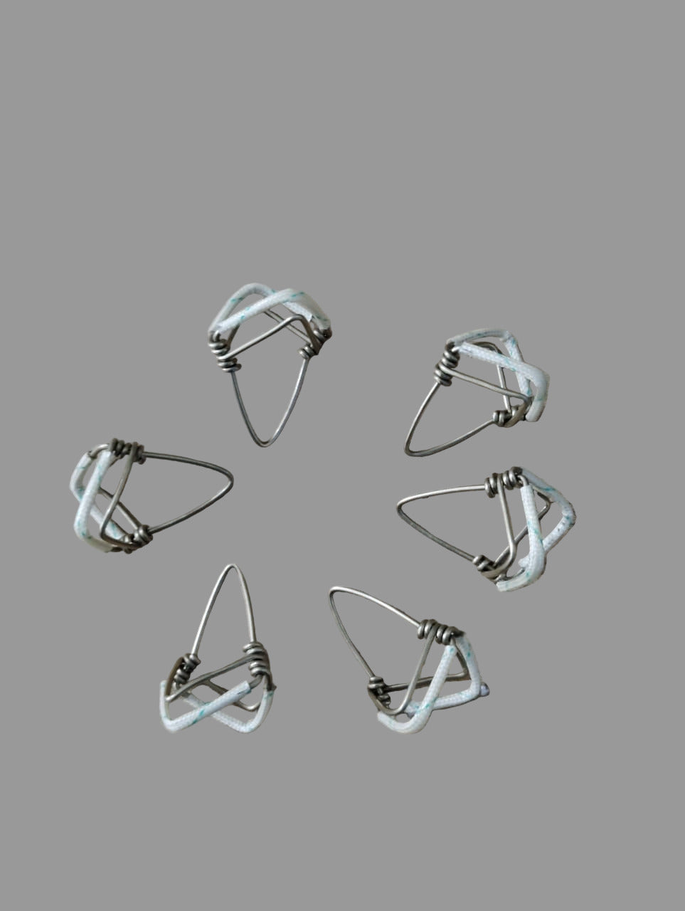 New  12 Pcs Double Wire Iron Mizrab Mijrab Professional Sitar Musical Instrument from Banaras