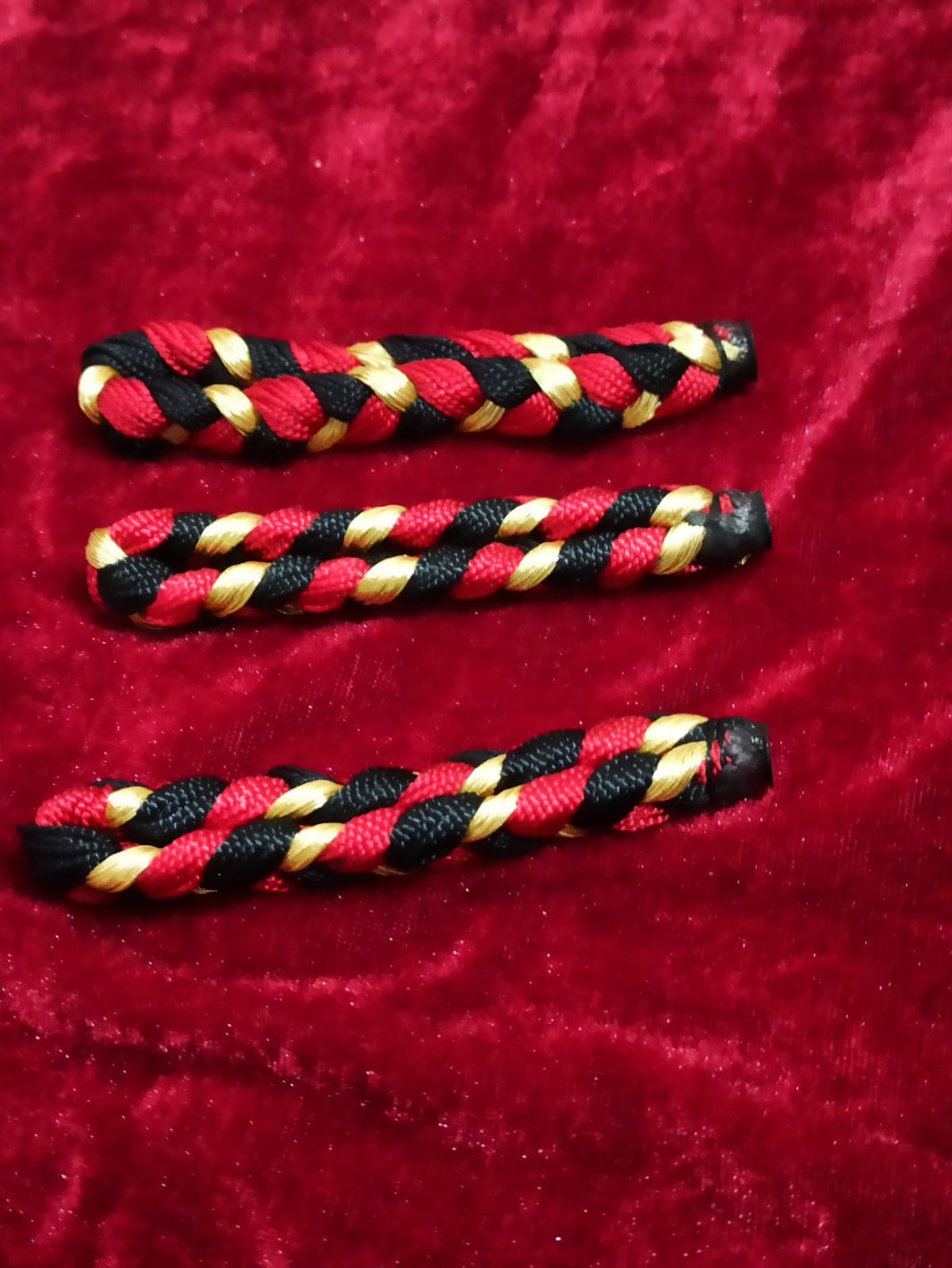 NEW 3 PCS WRIST BAND RELIGIOUS HINDU PUJA FASHION  KAAL BHARAV JI  VASTU BANARAS