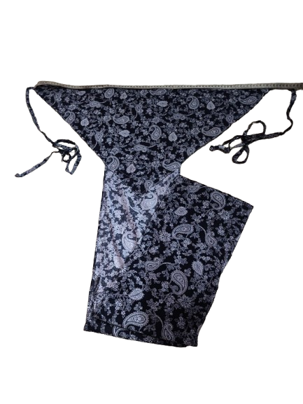 set of 2 soft cotton langota navy blue and printed  maroon for female Sports Yoga Lingerie Workout Traditional Koupean