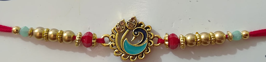 Rakhi Rakhee Rakshabandhan Hindu Faishon Gift Decorative Rakhi