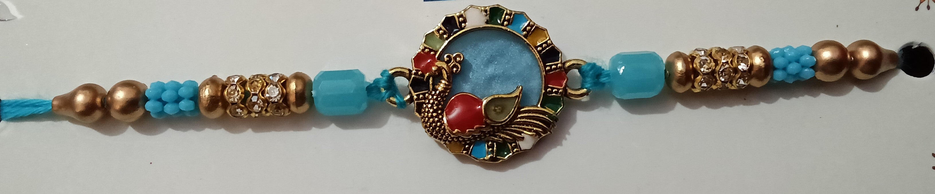 Rakhi Rakhee Rakshabandhan Hindu Faishon Gift Decorative Rakhi