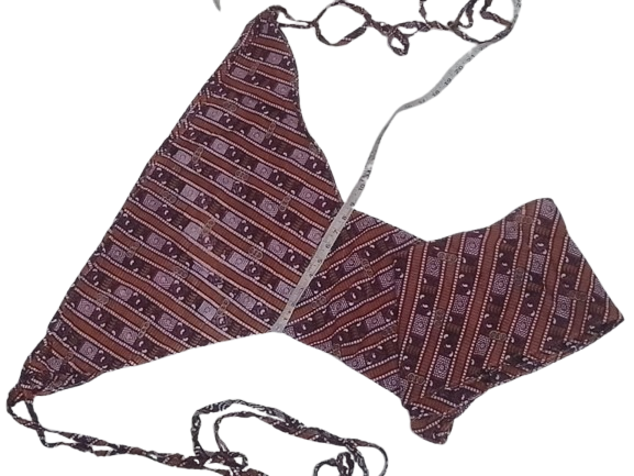 Set of 3 cotton langota dark green black and chocolaty Handcrafted Traditional Yoga Workout Sports Underwear Banaras