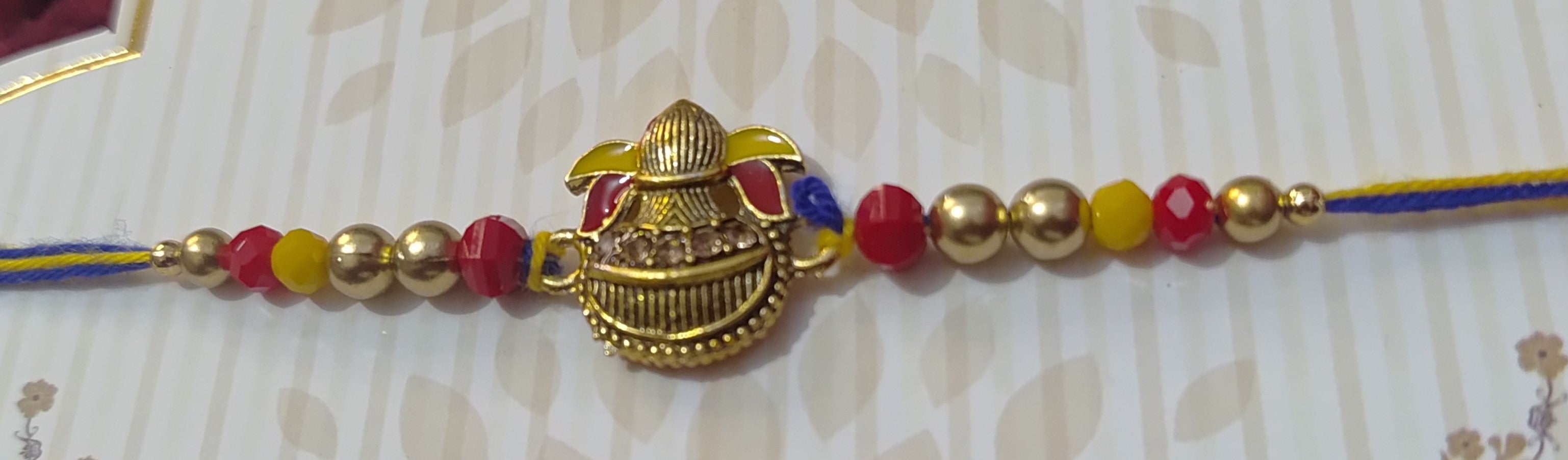 Rakhi Rakhee Rakshabandhan Hindu Faishon Gift Decorative Rakhi