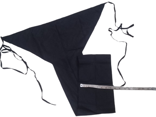 Black Cotton Langota Koupean Traditional Outfits Yoga Sports Workout Handcrafted Banaras