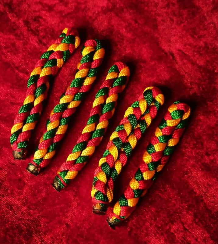 NEW SET OF WRIST BAND RELIGIOUS HINDU PUJA  KAAL BHARAV ji  FASHION VASTU BANARAS