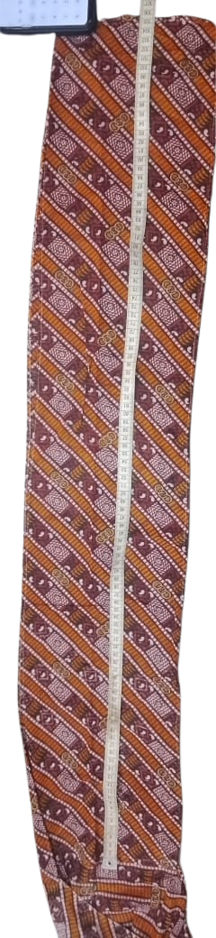 Set of 3 soft cotton langota black,browny and chocolaty different print and design Handcrafted Traditional Yoga Workout Sports Underwear Banaras