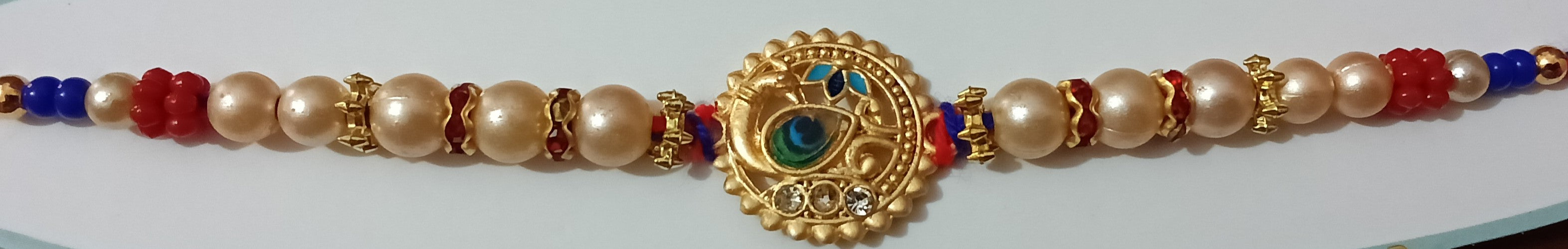 Rakhi Rakhee Rakshabandhan Hindu Faishon Gift Decorative Rakhi