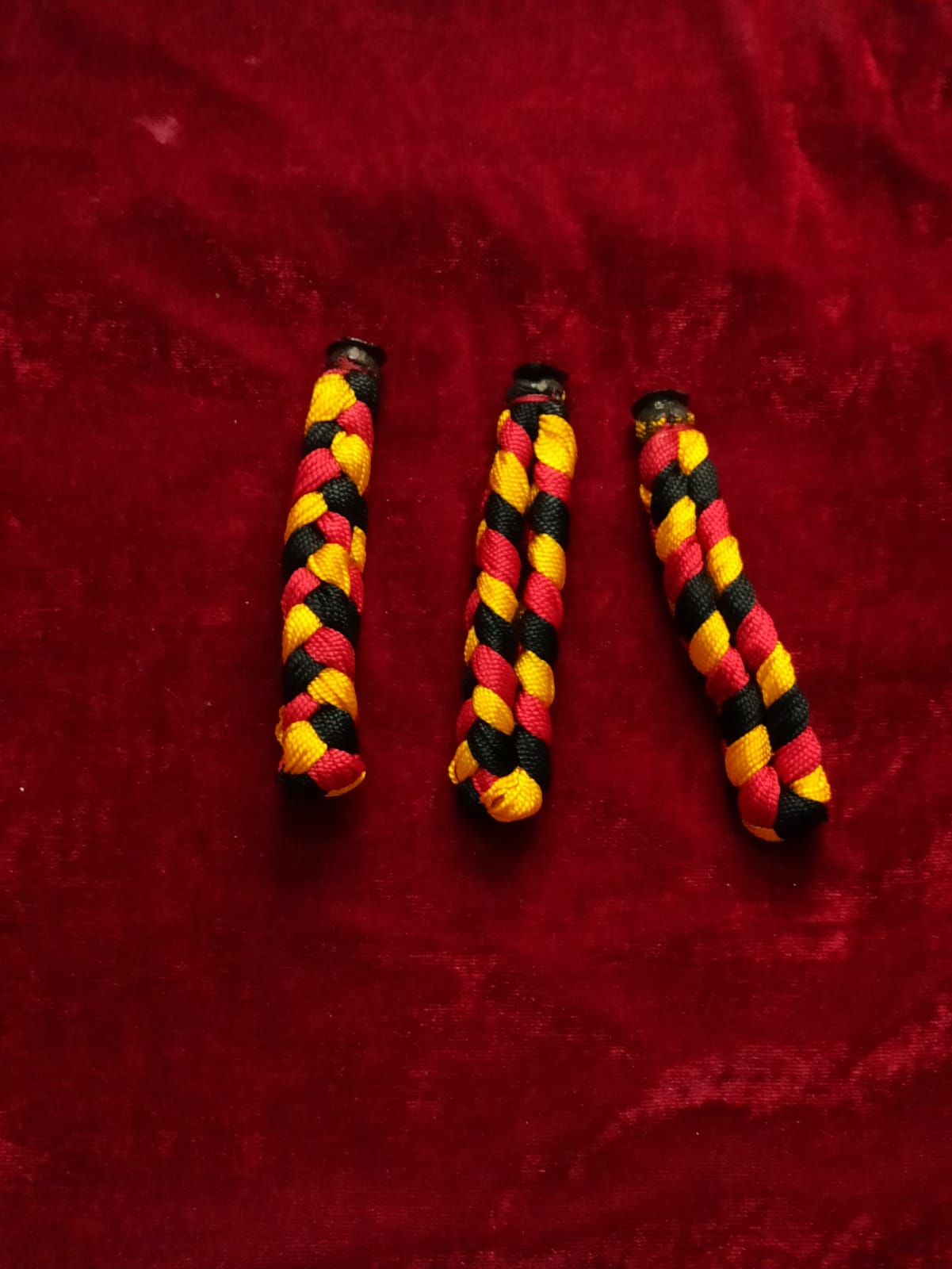 Set of 5 wrist Band cotton Kaal Bhairav Ji Hindu Religious Pooja Fashion  Multicolour