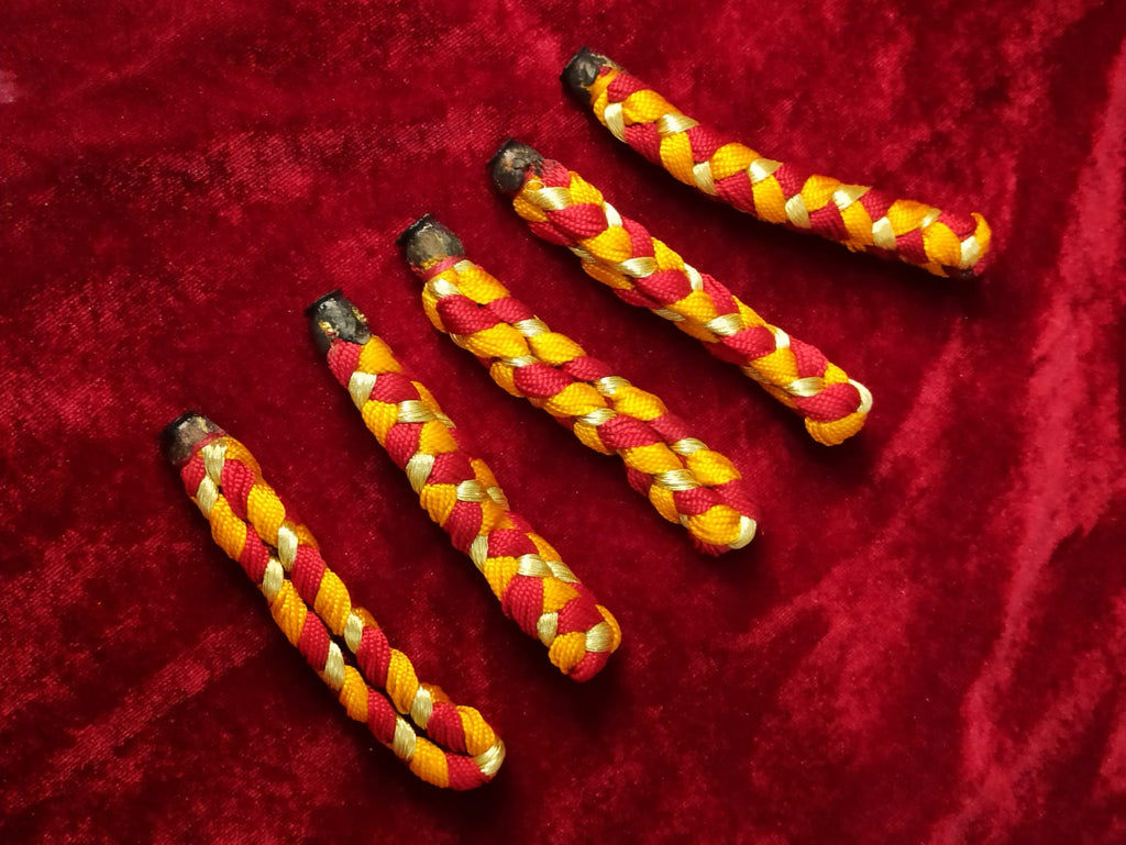 New Combo of 5 Wrist Band Hindu Religious Multicolor Kaal Bhairav Ji Band Pooja Banaras