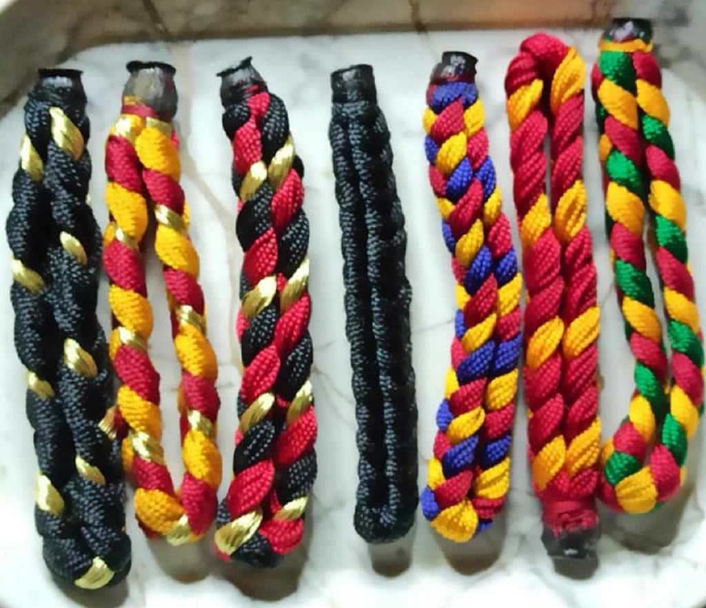 NEW 7 PCS KAAL BHARAV ji WRIST BAND RELIGIOUS HINDU PUJA BANARAS FASHION VASTU