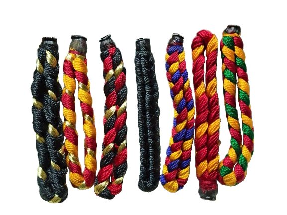 NEW 7 PCS KAAL BHARAV ji WRIST BAND RELIGIOUS HINDU PUJA BANARAS FASHION VASTU