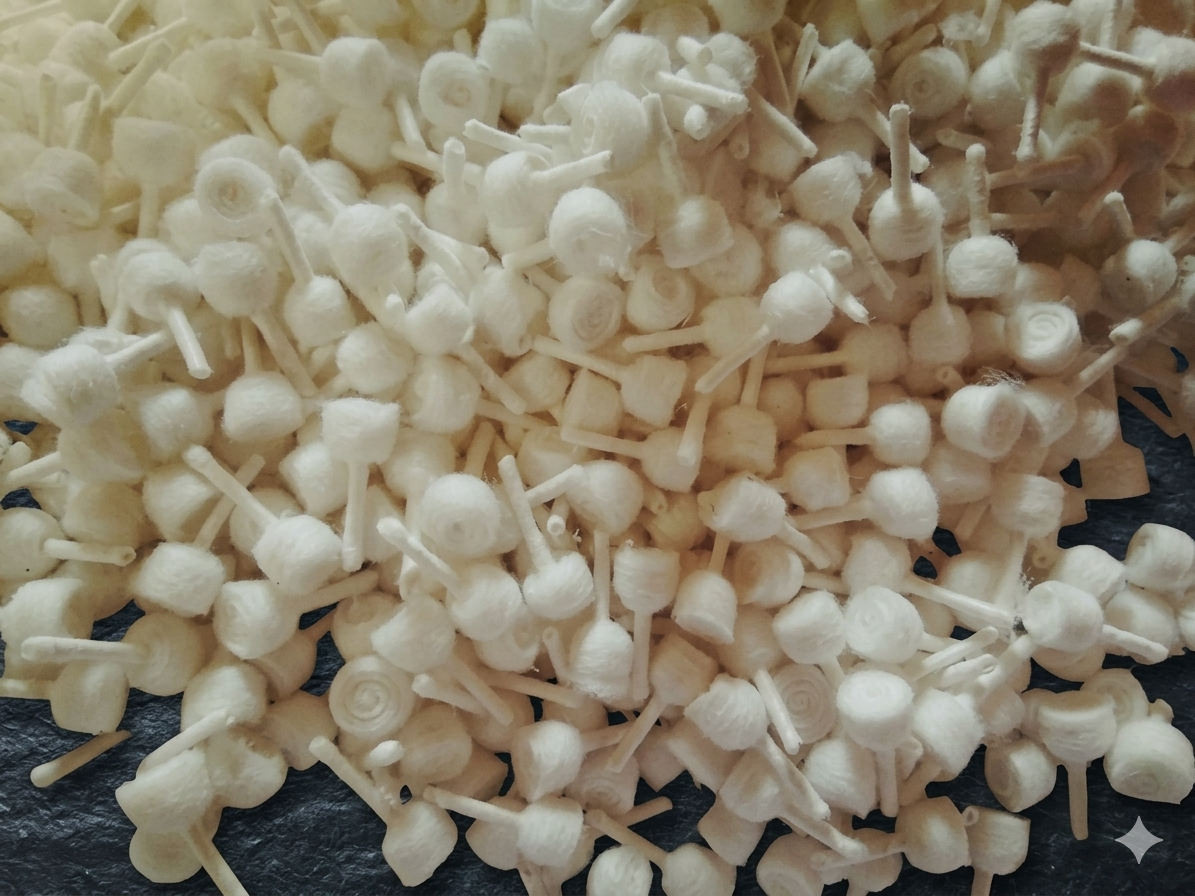500 pcs cotton wicks Hindu pooja puja Religious Banaras