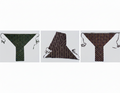 Set of 3 Soft Cotton Langota browny,maroon and green different print and design Handcrafted Traditional Yoga Workout Sports Underwear Banaras
