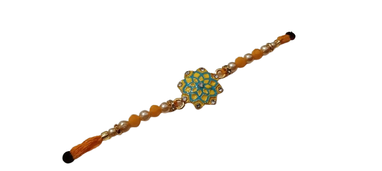 Rakhi Rakhee Rakshabandhan Hindu Faishon Gift Decorative Rakhi