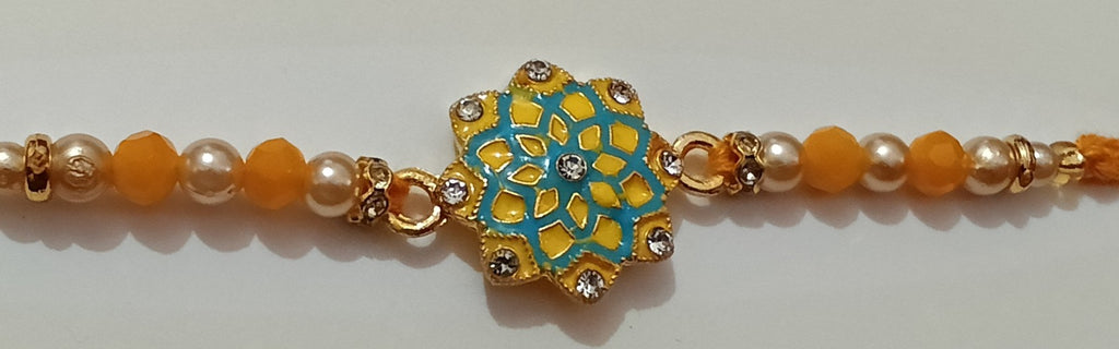 Rakhi Rakhee Rakshabandhan Hindu Faishon Gift Decorative Rakhi