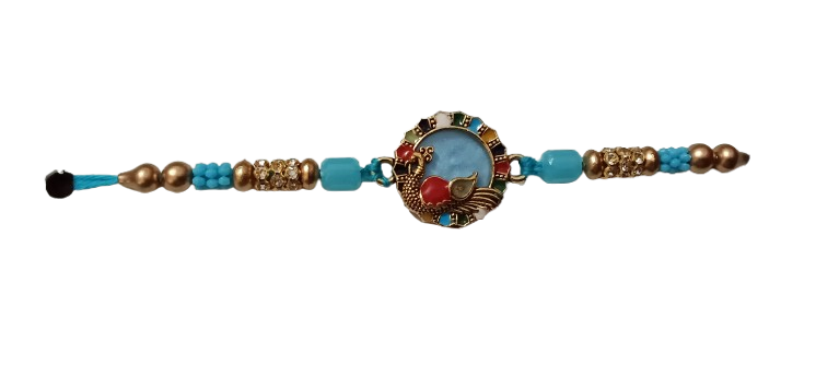 Rakhi Rakhee Rakshabandhan Hindu Faishon Gift Decorative Rakhi