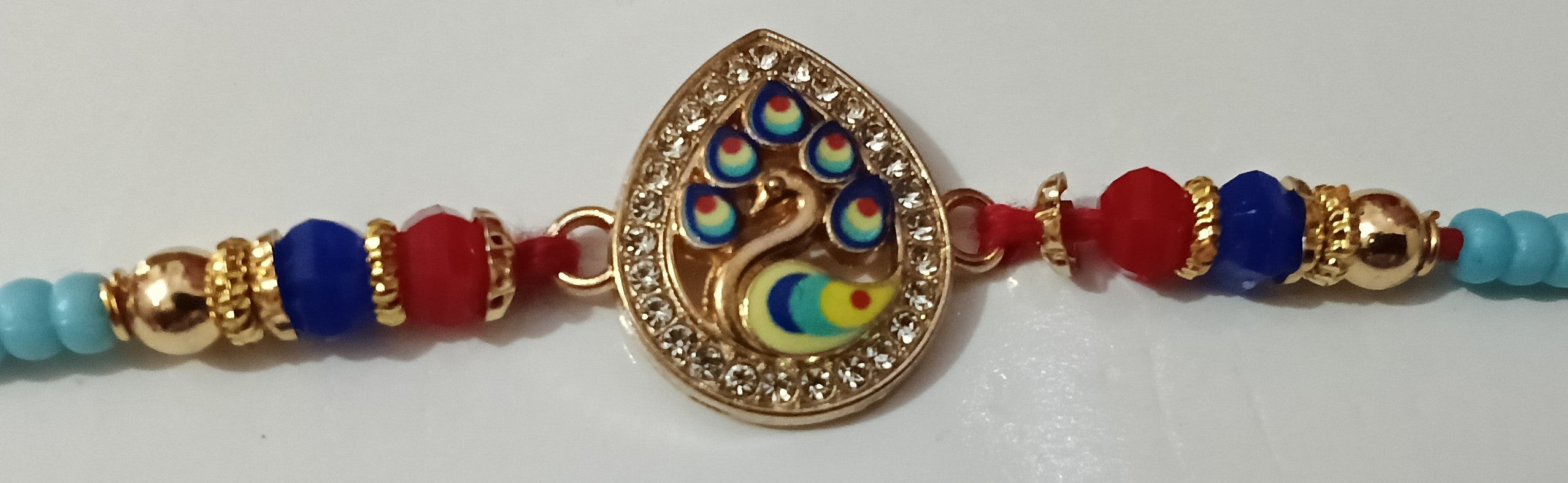 Rakhi Rakhee Rakshabandhan Hindu Faishon Gift Decorative Rakhi