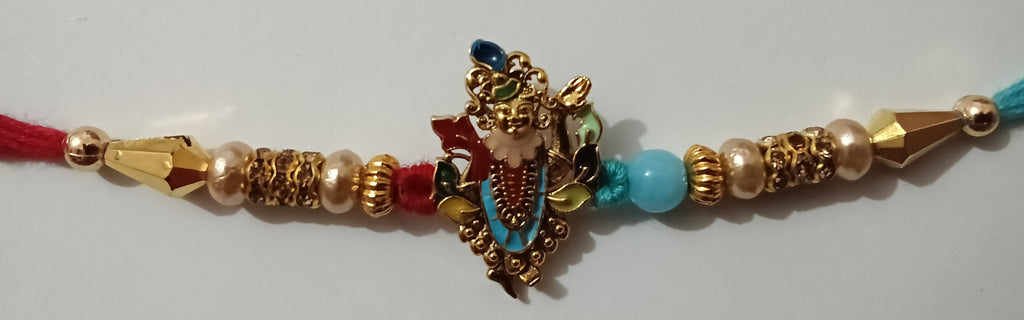 Rakhi Rakhee Rakshabandhan Hindu Faishon Gift Decorative Rakhi