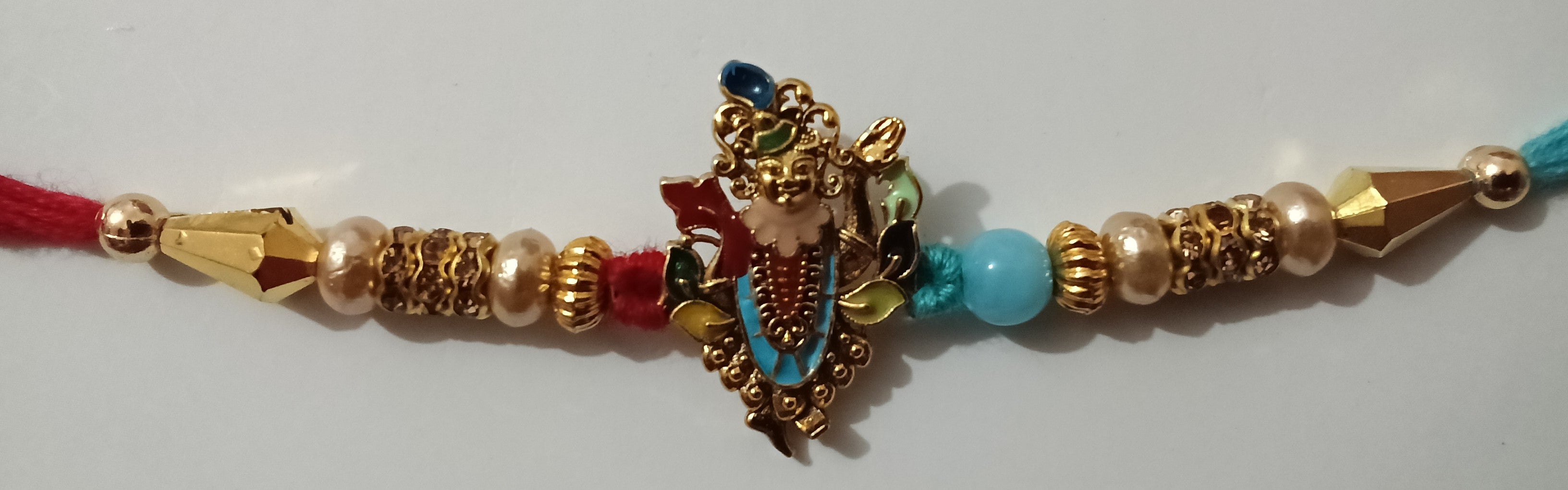 Rakhi Rakhee Rakshabandhan Hindu Faishon Gift Decorative Rakhi