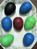 7 Pcs Shakers Marakas egg shaped hand percussion musical instrument colourful