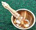 Pure Copper Achmani Traditional Religious Spoon for Puja & Spiritual Use