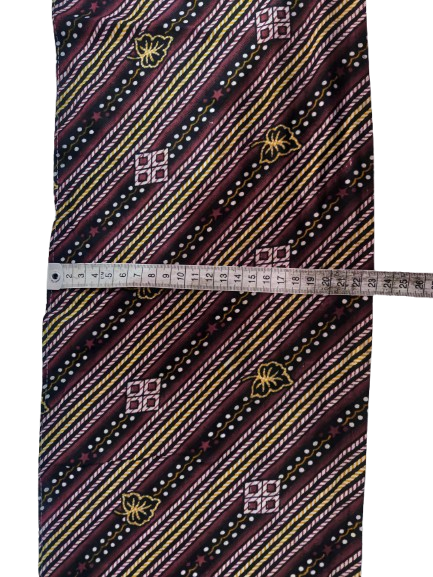 Set of 3 printed langota soft cotton browny,maroon and chocolaty for female Sports Yoga Lingerie Workout Traditional Koupean Banaras