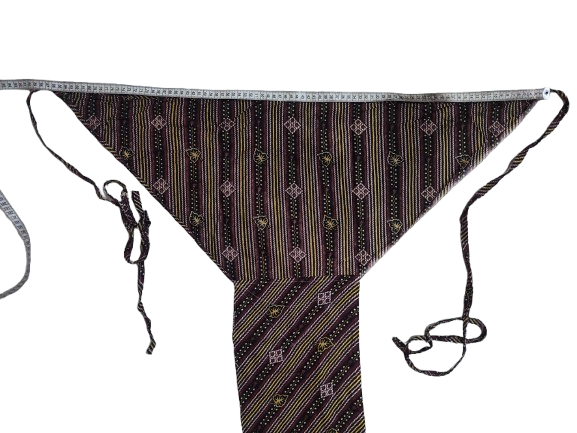 Pair of soft cotton Langota printed brown and blue different design Handcrafted Traditional Yoga Workout Sports Underwear Banaras