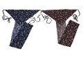 Pair of soft cotton langota navy blue and printed maroon different Handcrafted Traditional Yoga Workout Sports Underwear Banaras
