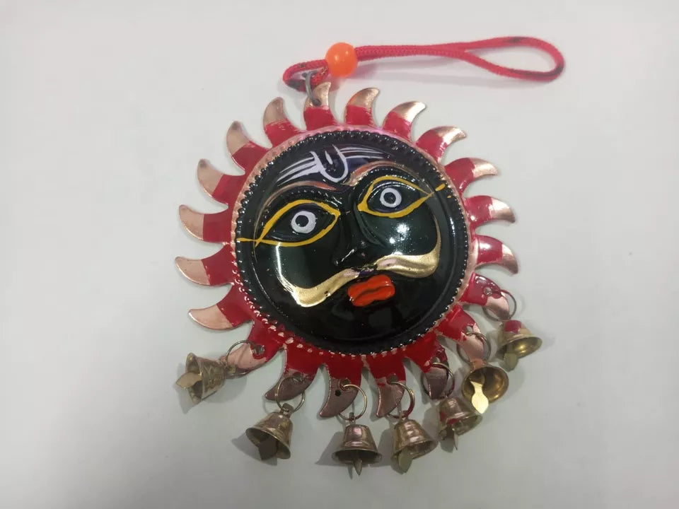 3 Inch Decorative Sun Face Wall Hanging Traditional Spiritual Home Décor Showpiece