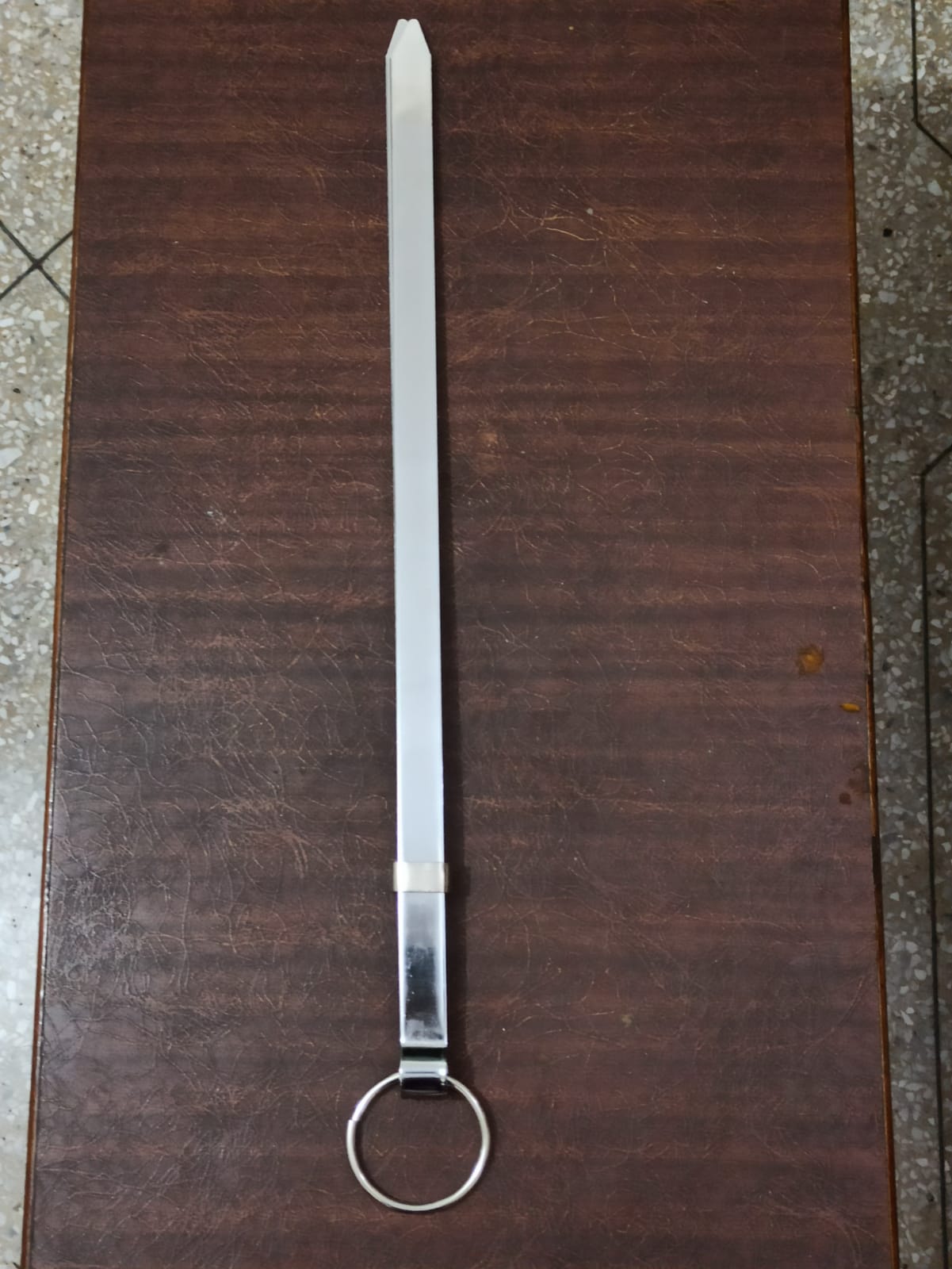 New 22" Chimta Musical Instrument Indian Steel Silver inch relaxing sound for musical Handcrafted Traditional Banaras