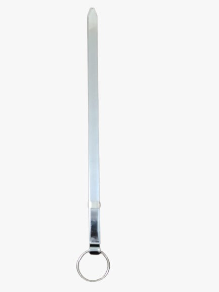 New 22" Chimta Musical Instrument Indian Steel Silver inch relaxing sound for musical Handcrafted Traditional Banaras