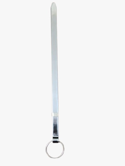 New 22" Chimta Musical Instrument Indian Steel Silver inch relaxing sound for musical Handcrafted Traditional Banaras