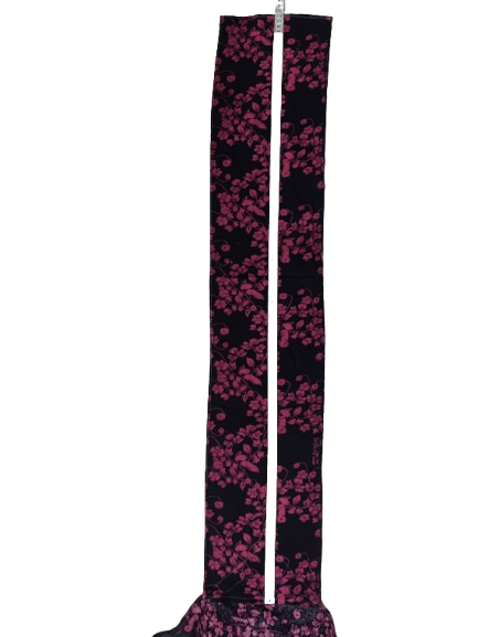 Printed  Langota Soft Cotton Black and Pink For Women Sports Yoga Lingerie Workout Traditional Koupean