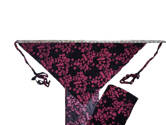 Set of 3 soft cotton langota black and pink, blue and black and printed green different print and design Handcrafted Traditional Yoga Workout Traditional Koupean Bananas