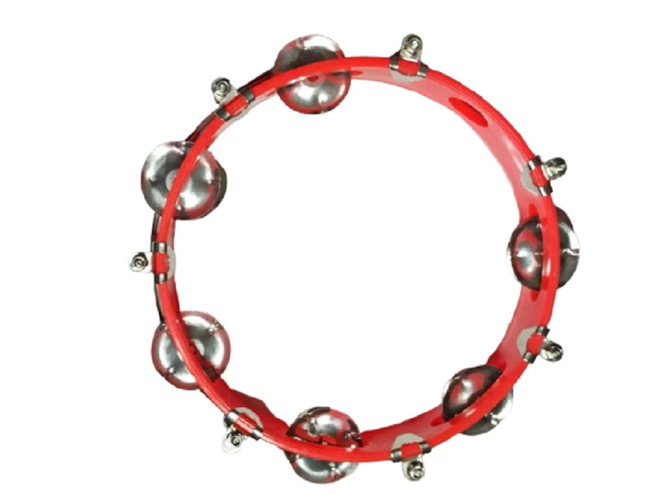 New 8" Dafli Musical Instrument Hand Percussion Indian Music Tambourine Handcrafted Banaras