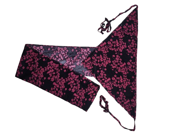 Set of 3 soft cotton langota black and pink, blue and black and printed green different print and design Handcrafted Traditional Yoga Workout Traditional Koupean Bananas