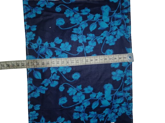 Pair of soft cotton langota printed blue and black and dark green different print and design Handcrafted Traditional Yoga Workout Sports Underwear Bananas