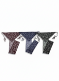 set of 3 soft cotton langota printed maroon, green and navy blue for female Sports Yoga Lingerie Workout Traditional Koupean Bananas
