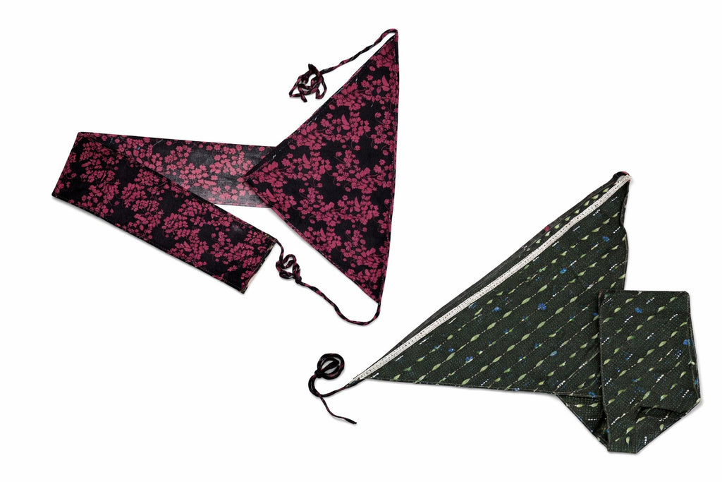 pair of soft cotton langota printed black and pink and green for female sports yoga Lingerie Workout Traditional Koupean