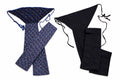 Pair of 2 soft cotton langota printed blue and black different design Handcrafted Traditional Yoga Workout Sports Underwear Banaras
