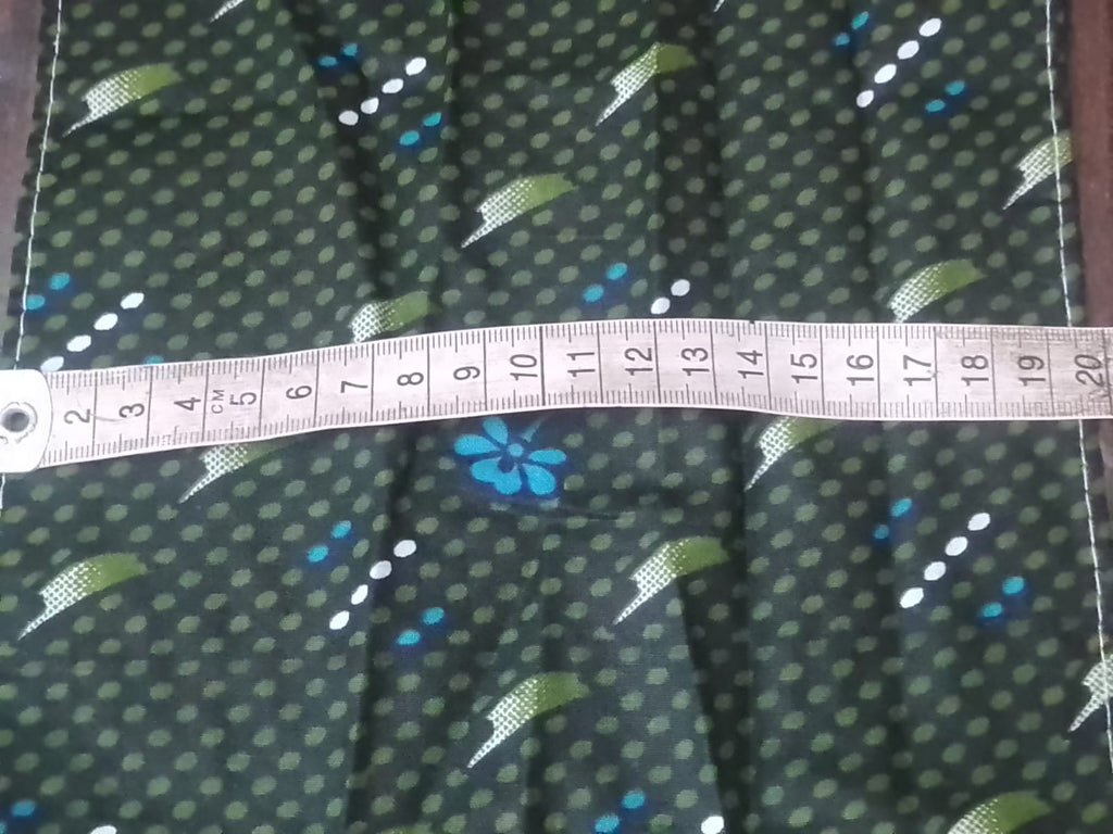 Green cotton langota printed yoga workout traditional Banaras Designer Handcrafted