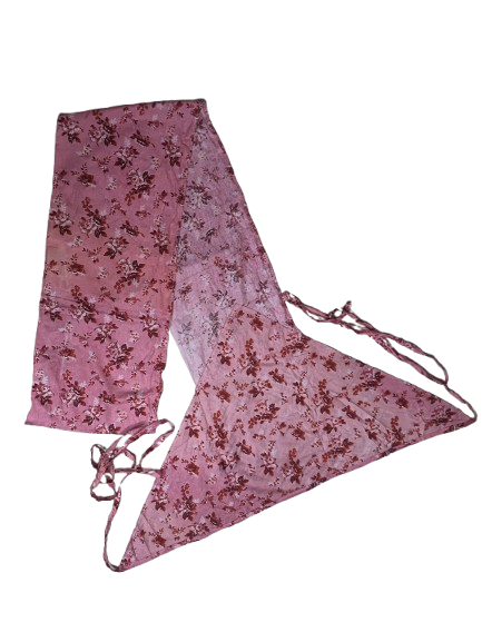 Cotton Light Pink Langota Handcrafted Traditional Yoga Workout Sports Designer Lingerie Underwear Banaras