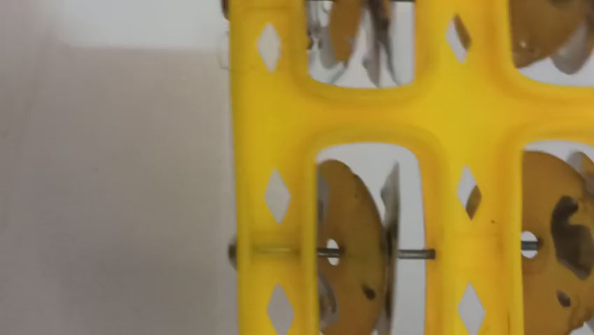 New 18" Fibre Khartal  Hand Musical Percussion Khartal Fiber Instruments Handcrafted Banaras