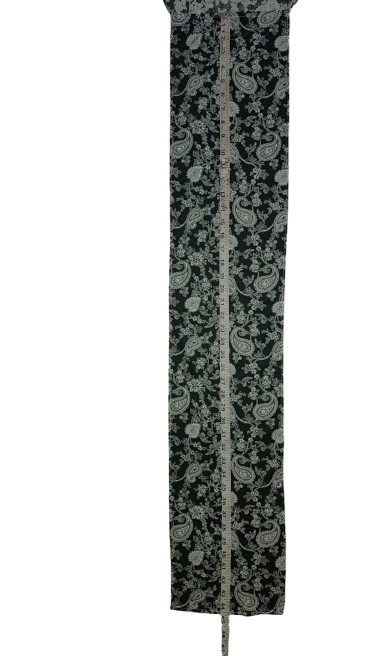 Printed Langota Soft Cotton Green and White For Women  Sports Yoga Lingerie Workout Traditional Koupean Handcrafted Banaras