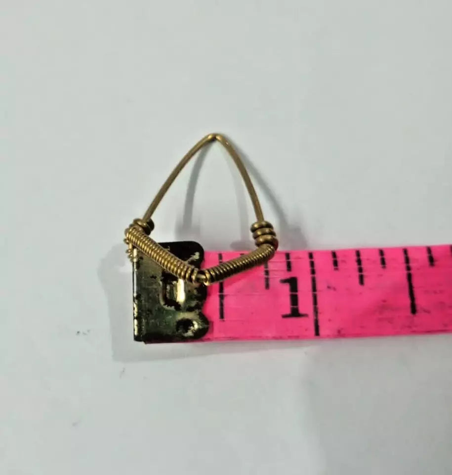 New 3 Pcs double  wire Brass Special Mizrab Meezrab Mijrab Professional  Musical instrument sitar