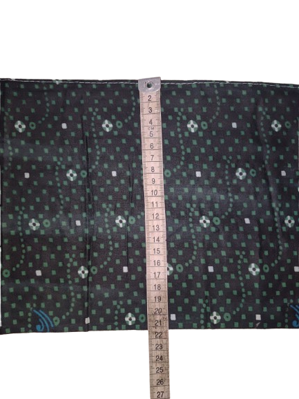 Cotton Langota Dark Green   Printed Handcrafted Traditional Yoga Workout Sports Underwear Banaras