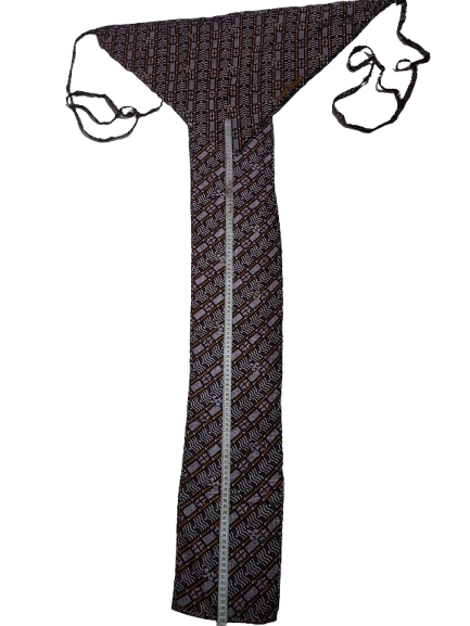 Printed Langota Cotton  check brown Traditional Handcrafted  Sports Yoga Workout  Koupean Banaras